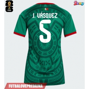 Lacne Ženy Futbalové dres Mexiko Johan Vasquez #5 MS 2026 Krátky Rukáv - Domáci
